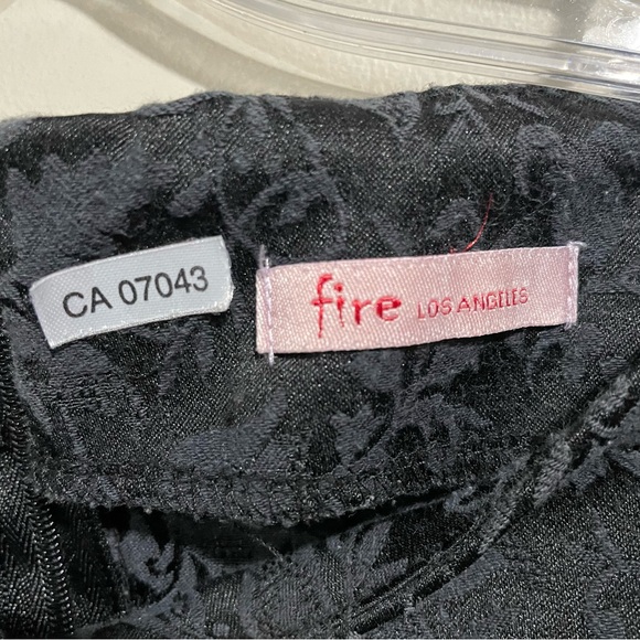 Fire Los Angeles Black Cocktail dress - Picture 8 of 9
